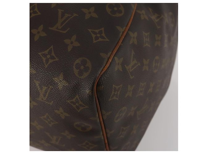 LOUIS VUITTON Monogram Keepall 50 Boston Bag M41426 LV Auth 196675 Monogramma - vista 14