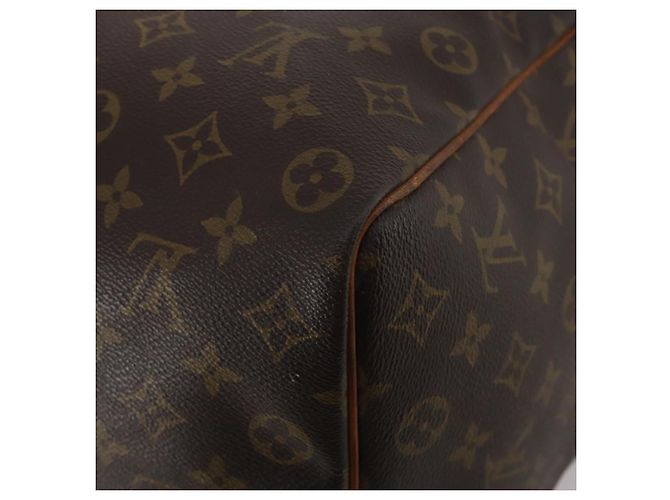LOUIS VUITTON Monogram Keepall 50 Boston Bag M41426 LV Auth 196675 Monogramma - vista 16