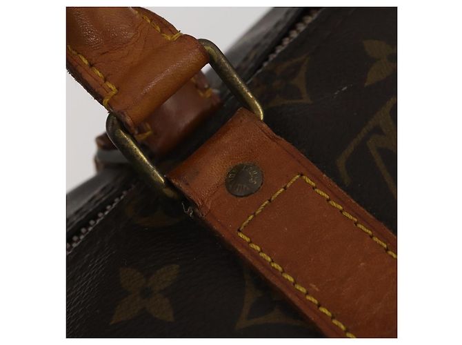 LOUIS VUITTON Monogram Keepall 50 Boston Bag M41426 LV Auth 196675 Monogramma - vista 18