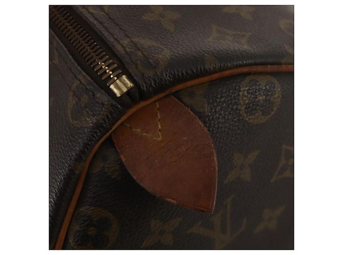 LOUIS VUITTON Monogram Keepall 50 Boston Bag M41426 LV Auth 196675 Monogramma - vista 19