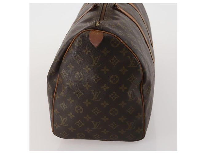 LOUIS VUITTON Monogram Keepall 50 Boston Bag M41426 LV Auth 196675 Monogramma - vista 3