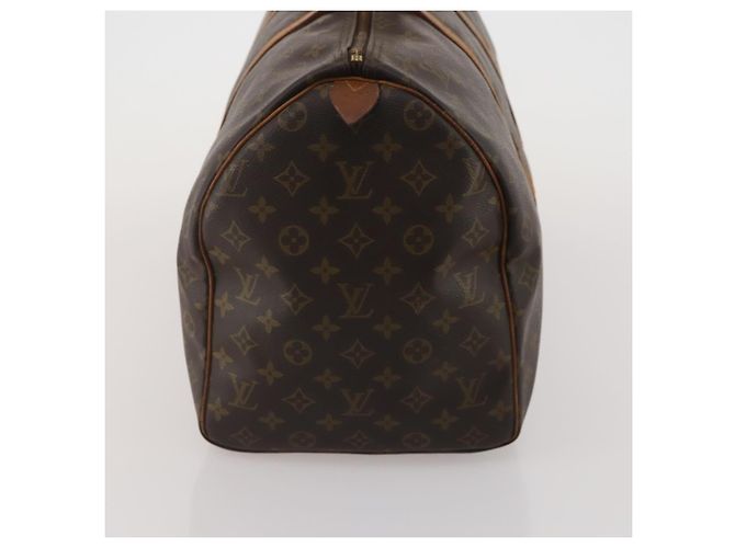 LOUIS VUITTON Monogram Keepall 50 Boston Bag M41426 LV Auth 196675 Monogramma - vista 4