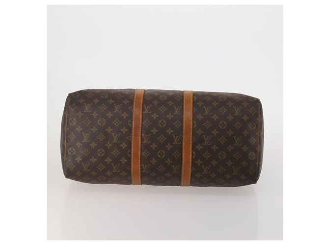 LOUIS VUITTON Monogram Keepall 50 Boston Bag M41426 LV Auth 196675 Monogramma - vista 5