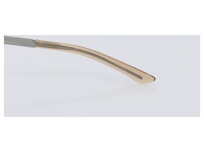Gafas de sol Christian Dior metal Brown Auth yk20755M Castaño - vista 11