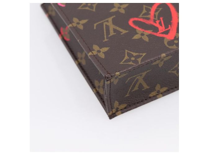 LOUIS VUITTON Monogram Falling in Love Petit Sac Plat 2way M80839 Auth 199000M Monogramma - vista 17