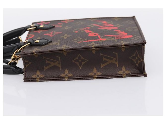 LOUIS VUITTON Monogram Falling in Love Petit Sac Plat 2way M80839 Auth 199000M Monogramma - vista 3