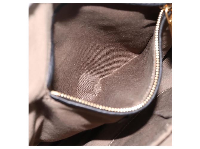 Chloé Chloe Marcie Handtasche Leder 2way Schwarz Gold Auth yk20751V Golden - Ansicht 22