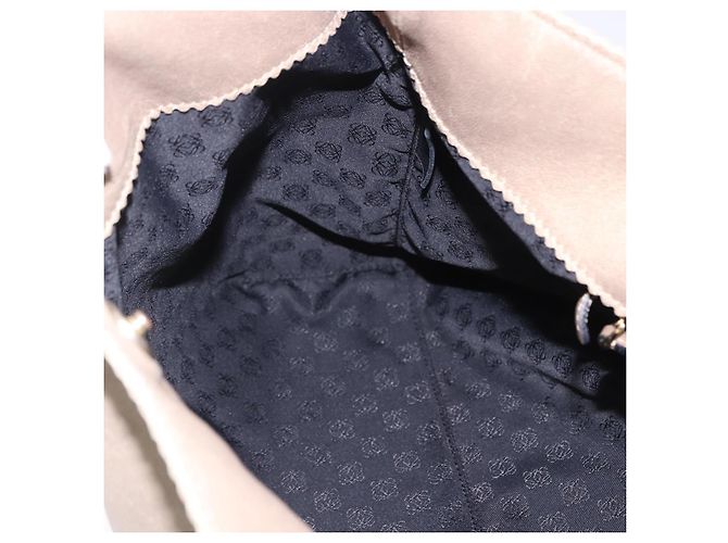 Sac Tote LOEWE en cuir doré authentique ka5825 - vue 19