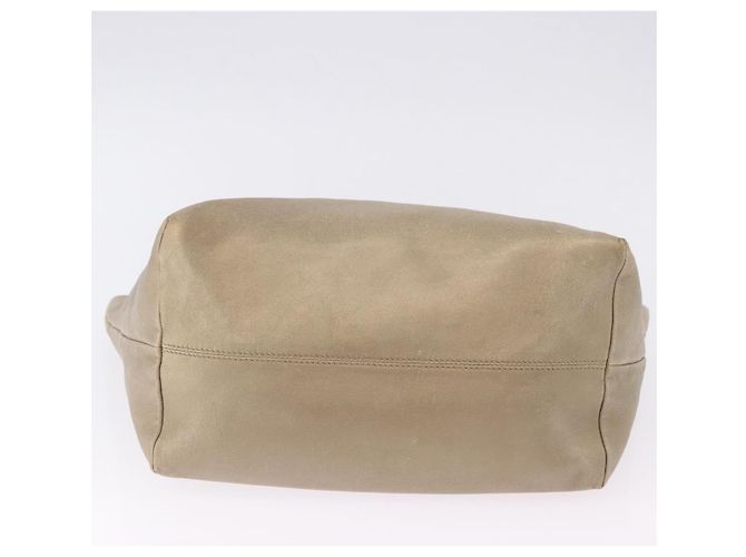 Sac Tote LOEWE en cuir doré authentique ka5825 - vue 5
