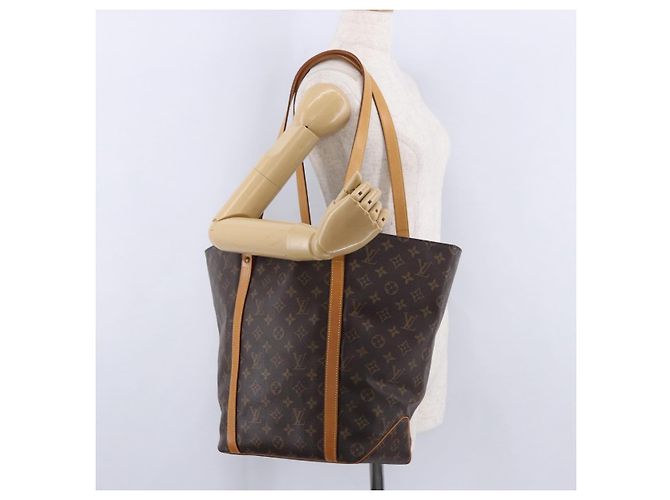 LOUIS VUITTON Monogram Sac Shopping Tote Bag M51108 LV Auth am12251V Monogramma - vista 25