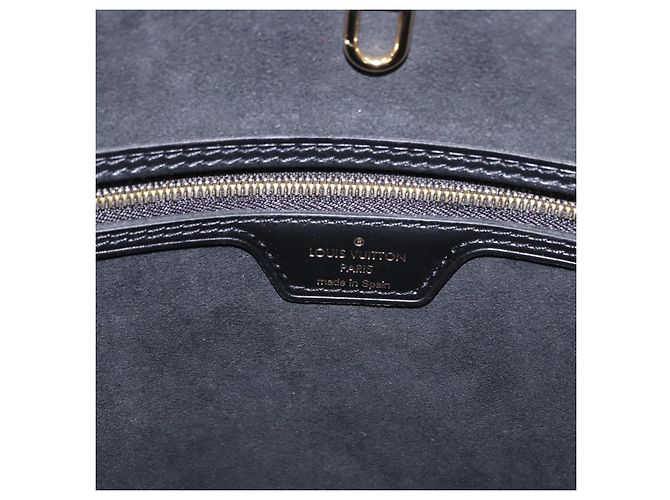 Borsa Tote LOUIS VUITTON Monogram Game On Neverfull MM Nero M57483 Auth SW2669SM Monogramma - vista 20