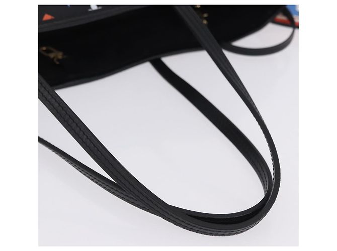 Borsa Tote LOUIS VUITTON Monogram Game On Neverfull MM Nero M57483 Auth SW2669SM Monogramma - vista 8