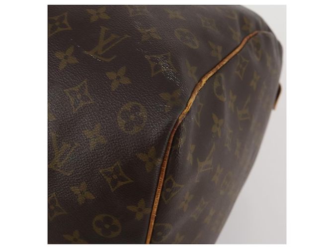 LOUIS VUITTON Monogram Keepall 60 Boston Bag M41422 LV Auth 195400 Monogramma - vista 14