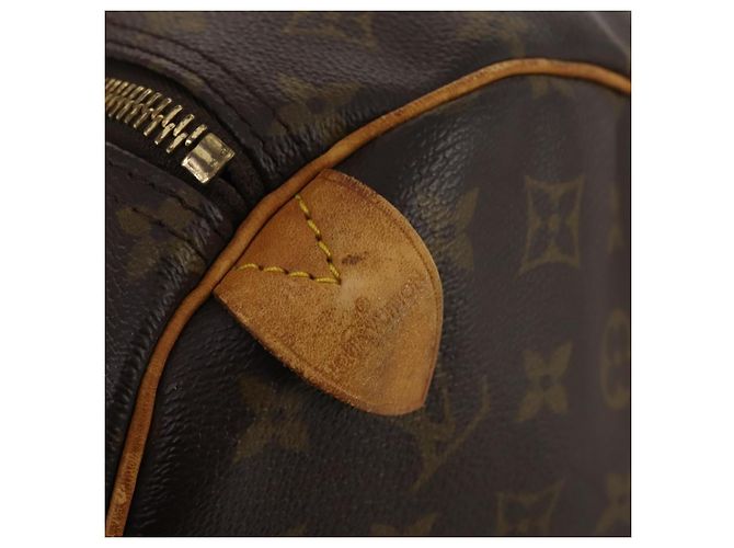 LOUIS VUITTON Monogram Keepall 60 Boston Bag M41422 LV Auth 195400 Monogramma - vista 18