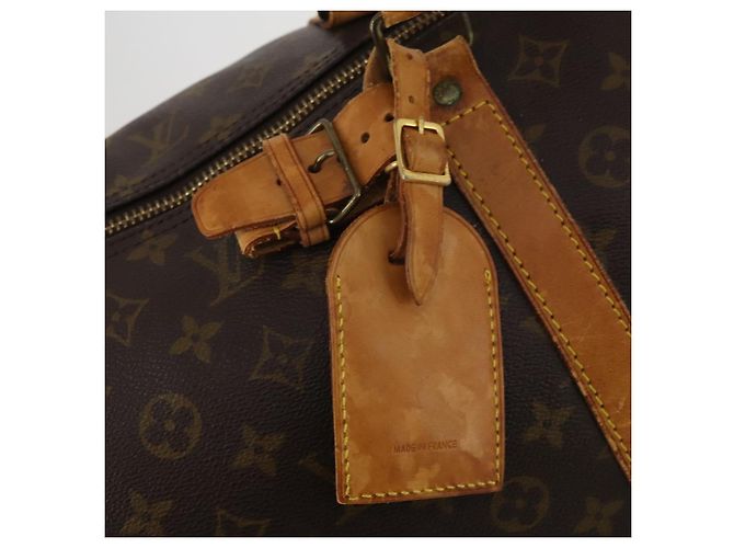 LOUIS VUITTON Monogram Keepall 60 Boston Bag M41422 LV Auth 195400 Monogramma - vista 19