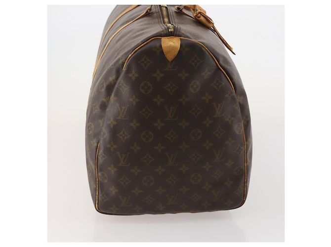 LOUIS VUITTON Monogram Keepall 60 Boston Bag M41422 LV Auth 195400 Monogramma - vista 4