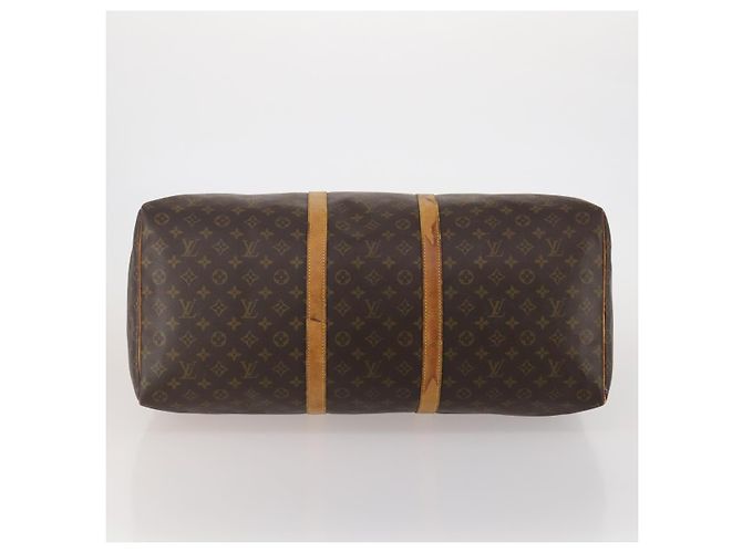 LOUIS VUITTON Monogram Keepall 60 Boston Bag M41422 LV Auth 195400 Monogramma - vista 5