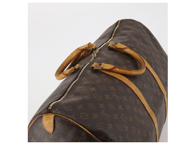 LOUIS VUITTON Monogram Keepall 60 Boston Bag M41422 LV Auth 195400 Monogramma - vista 6