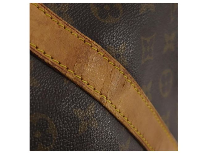 LOUIS VUITTON Monogram Keepall 60 Boston Bag M41422 LV Auth 195400 Monogramma - vista 9