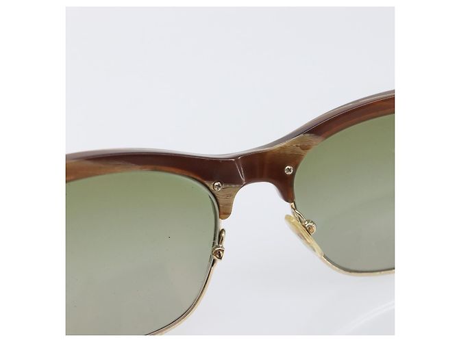 Occhiali da sole PRADA plastica Brown Auth BA15184 Marrone - vista 16