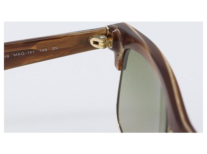 Occhiali da sole PRADA plastica Brown Auth BA15184 Marrone - vista 17
