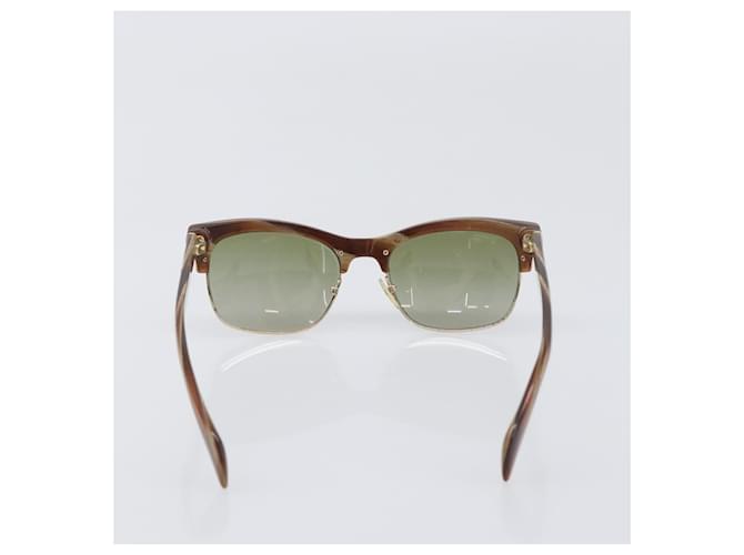 Occhiali da sole PRADA plastica Brown Auth BA15184 Marrone - vista 2