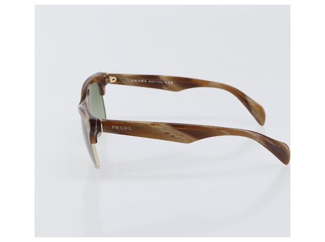 Occhiali da sole PRADA plastica Brown Auth BA15184 Marrone - vista 3