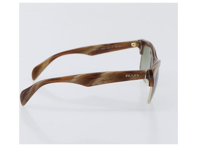 Occhiali da sole PRADA plastica Brown Auth BA15184 Marrone - vista 4