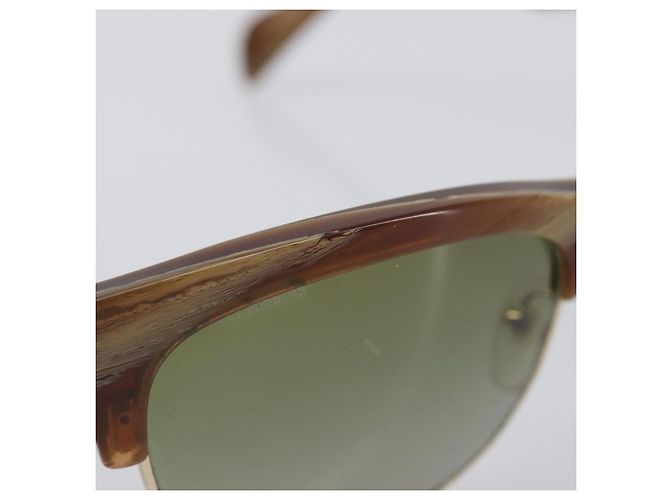 Occhiali da sole PRADA plastica Brown Auth BA15184 Marrone - vista 7