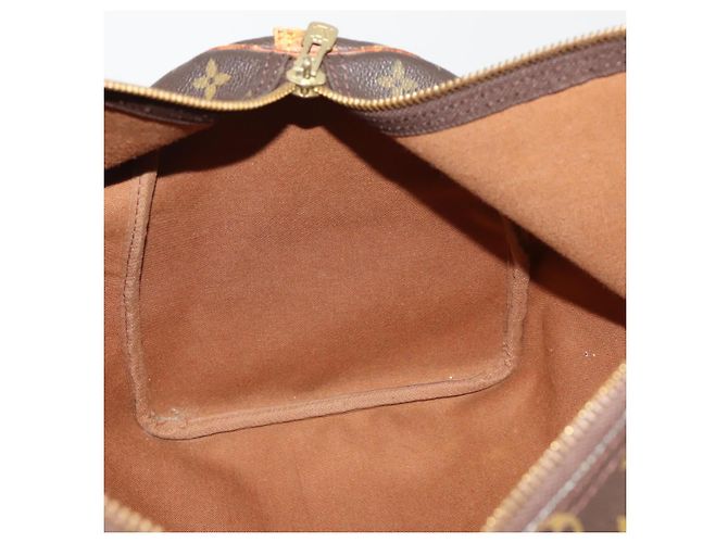 LOUIS VUITTON Monogram Keepall 45 Boston Bag M41428 LV Auth 198543 Monogramma - vista 21