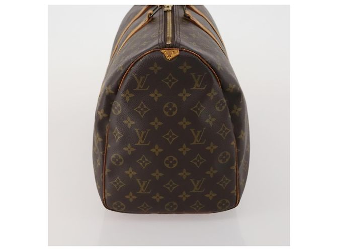 LOUIS VUITTON Monogram Keepall 45 Boston Bag M41428 LV Auth 198543 Monogramma - vista 3