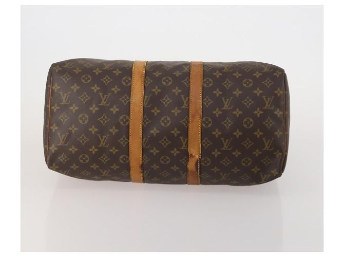 LOUIS VUITTON Monogram Keepall 45 Boston Bag M41428 LV Auth 198543 Monogramma - vista 5