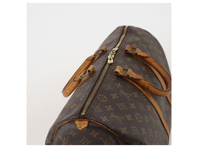 LOUIS VUITTON Monogram Keepall 45 Boston Bag M41428 LV Auth 198543 Monogramma - vista 6