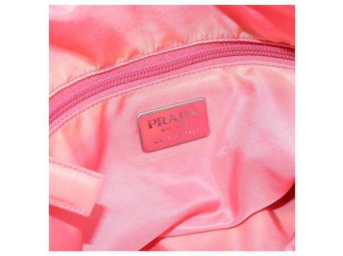 PRADA Tote Bag Nylon Rosa Auth 200144 Pink - Ansicht 10