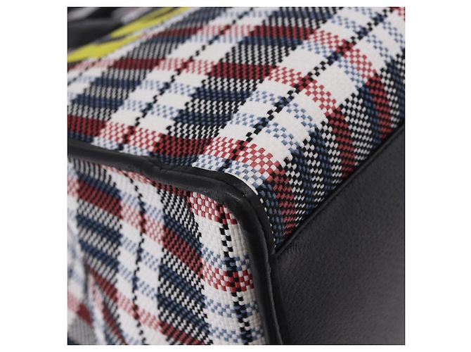 Borsa Tote GUCCI Canvas 2way Multicolor Silver 659980 Auth ka5919V Argento Multicolore - vista 12