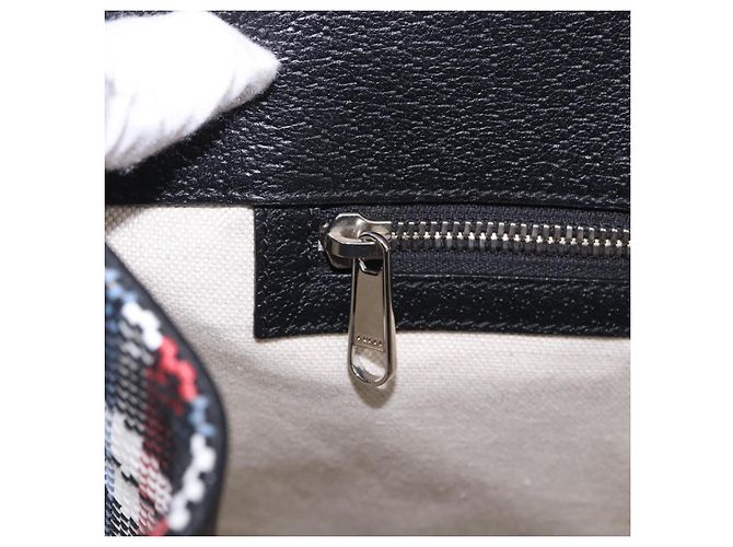 Borsa Tote GUCCI Canvas 2way Multicolor Silver 659980 Auth ka5919V Argento Multicolore - vista 23