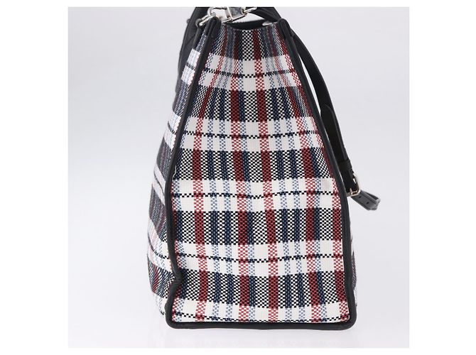 Borsa Tote GUCCI Canvas 2way Multicolor Silver 659980 Auth ka5919V Argento Multicolore - vista 5