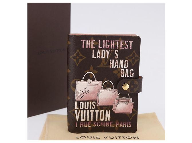 LOUIS VUITTON Monogram Trunk Agenda PM Day Planner Cover R21077 LV Auth 198560M - view 12
