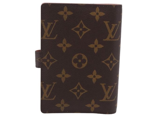 LOUIS VUITTON Monogram Trunk Agenda PM Day Planner Cover R21077 LV Auth 198560M - view 2