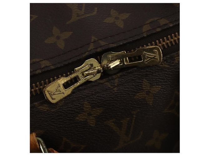 LOUIS VUITTON Monogram Keepall 55 Boston Bag M41424 LV Auth 197026 Monogramma - vista 10