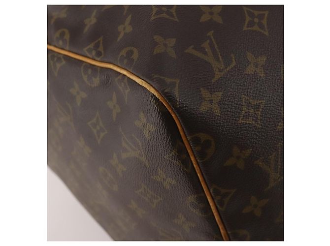 LOUIS VUITTON Monogram Keepall 55 Boston Bag M41424 LV Auth 197026 Monogramma - vista 14