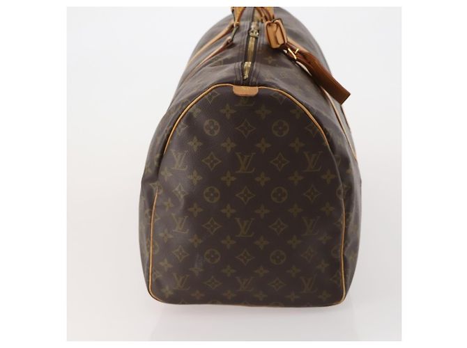 LOUIS VUITTON Monogram Keepall 55 Boston Bag M41424 LV Auth 197026 Monogramma - vista 4