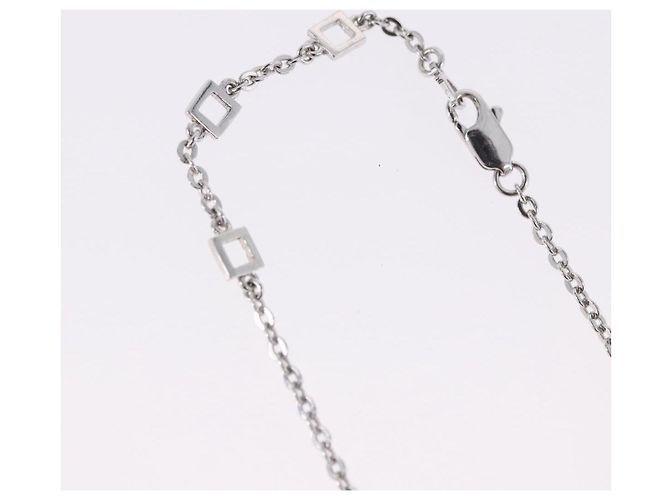 Bracciale Christian Dior Heart Arrow Metal Silver Auth am12479M Argento - vista 7
