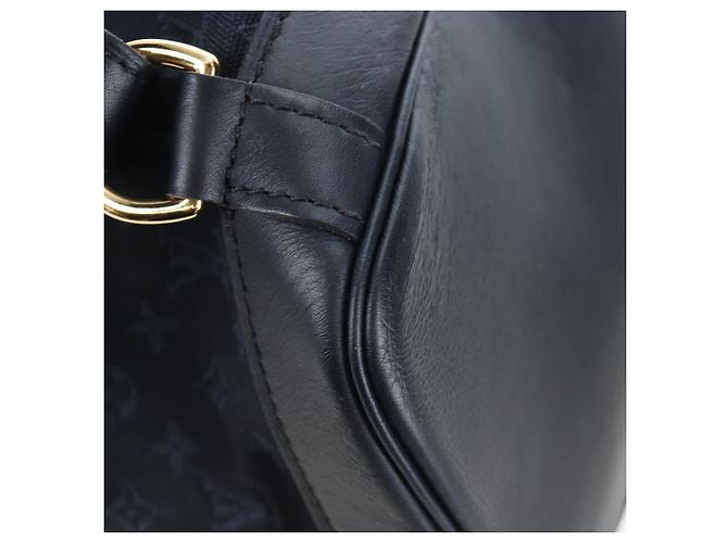 Zaino LOUIS VUITTON Monogram Mini Montsouris GM TST Blue M92455 Auth 198542V - vista 18
