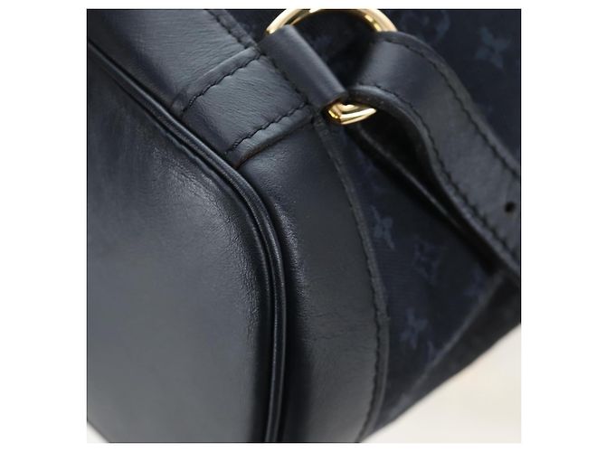 Zaino LOUIS VUITTON Monogram Mini Montsouris GM TST Blue M92455 Auth 198542V - vista 19