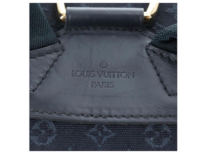 Zaino LOUIS VUITTON Monogram Mini Montsouris GM TST Blue M92455 Auth 198542V - vista 20