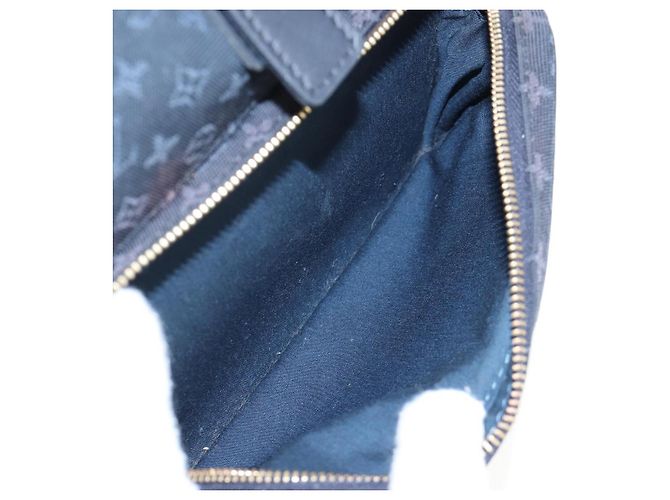 Zaino LOUIS VUITTON Monogram Mini Montsouris GM TST Blue M92455 Auth 198542V - vista 22
