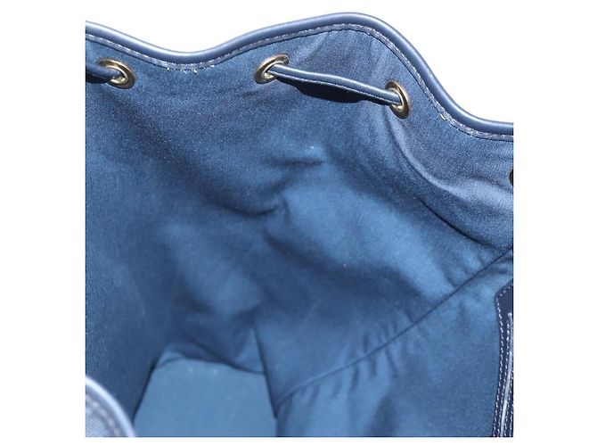 Zaino LOUIS VUITTON Monogram Mini Montsouris GM TST Blue M92455 Auth 198542V - vista 27