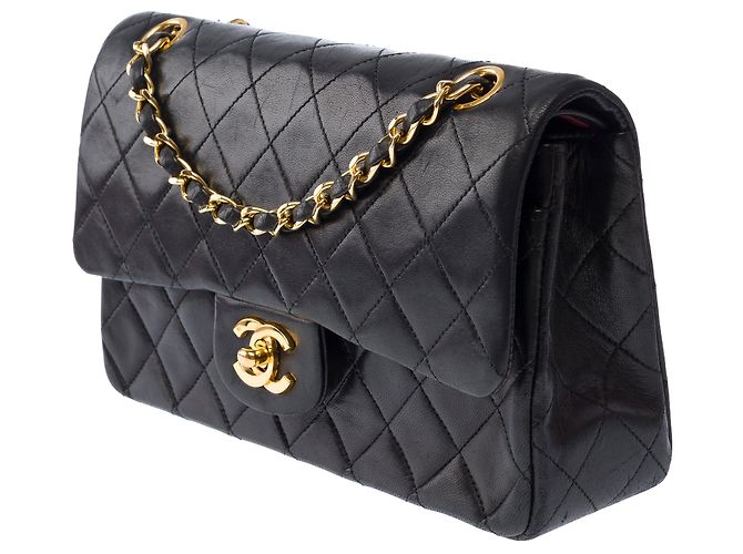 Borsa CHANEL Timeless/Classique in Pelle Nera - 103864 Nero - vista 4
