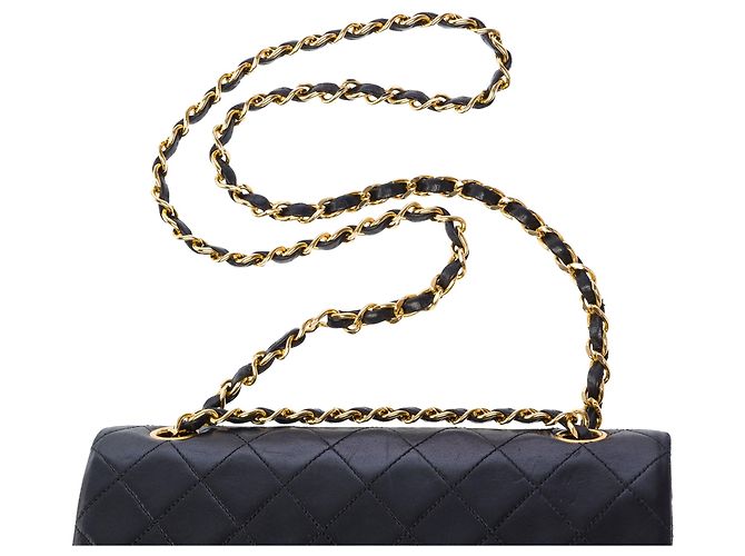 Borsa CHANEL Timeless/Classique in Pelle Nera - 103864 Nero - vista 9